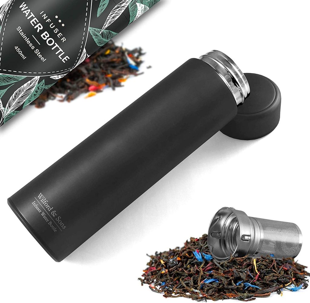 Wilford & Sons thermos flask with sieve insert Wilford & Sons thermos flask with sieve insert