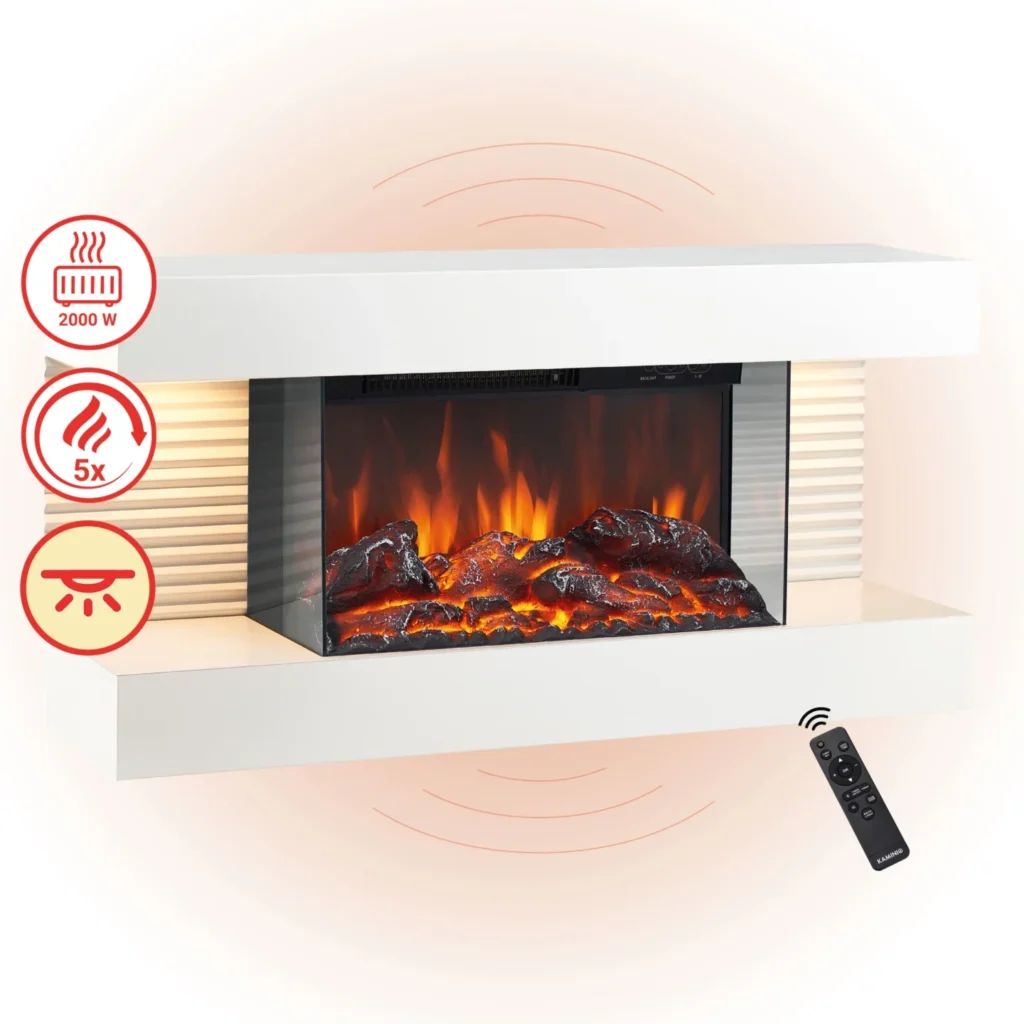 Cheminée électrique Liz de KAMINIO