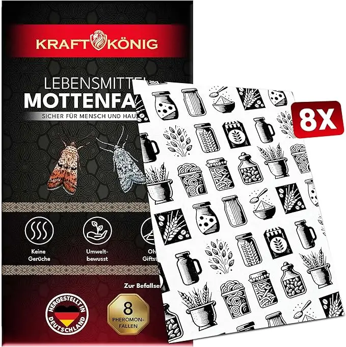 KRAFTKÖNIG – Trappola per tarme del cibo KRAFTKÖNIG – Trappola per tarme del cibo