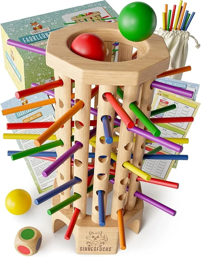 Volpe sensoriale a torre colorata