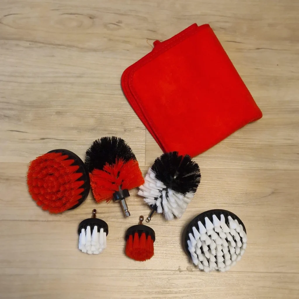 Borstelhulpstukken van Reinheld