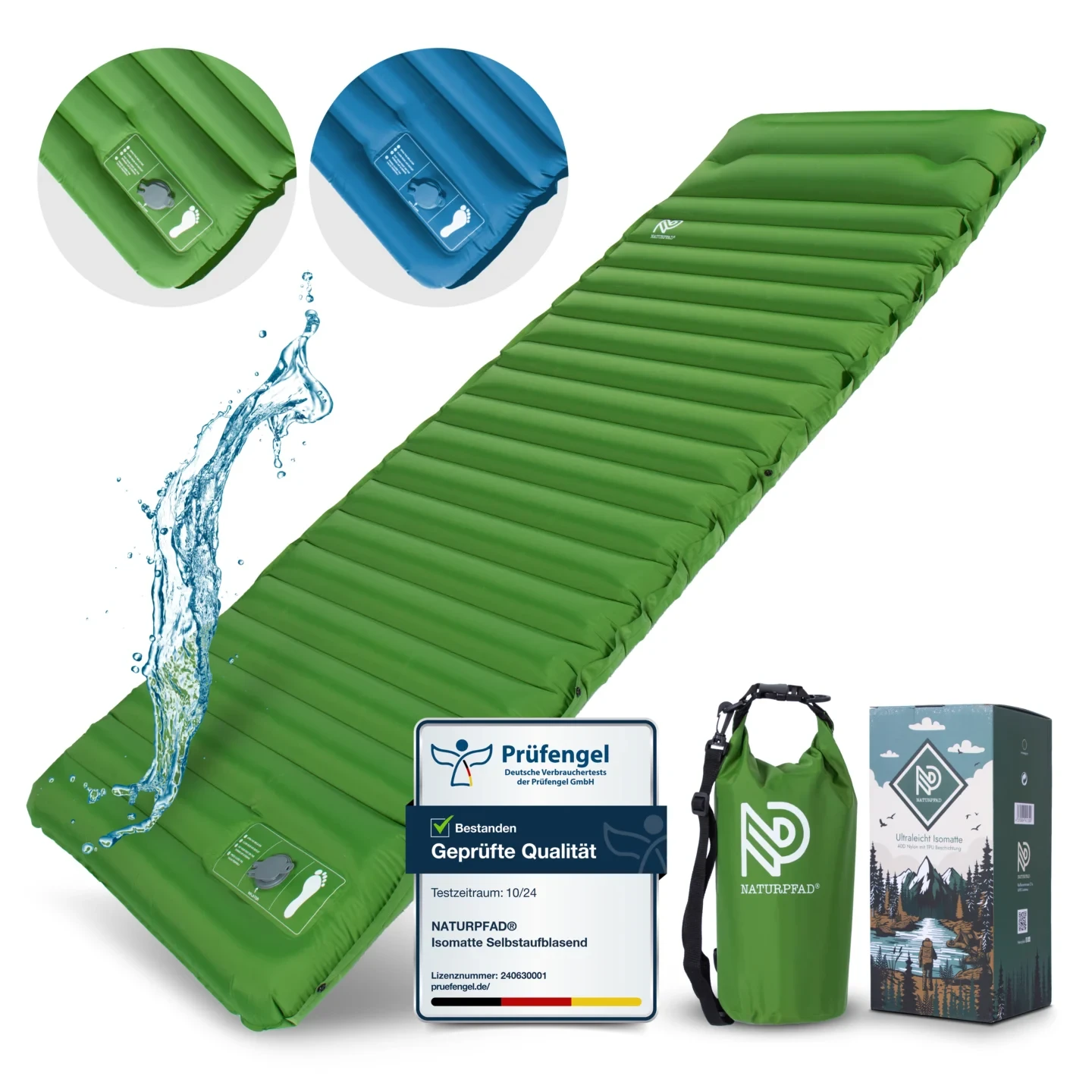 NATURPFAD® Self-inflating sleeping pad NATURPFAD® Self-inflating sleeping pad