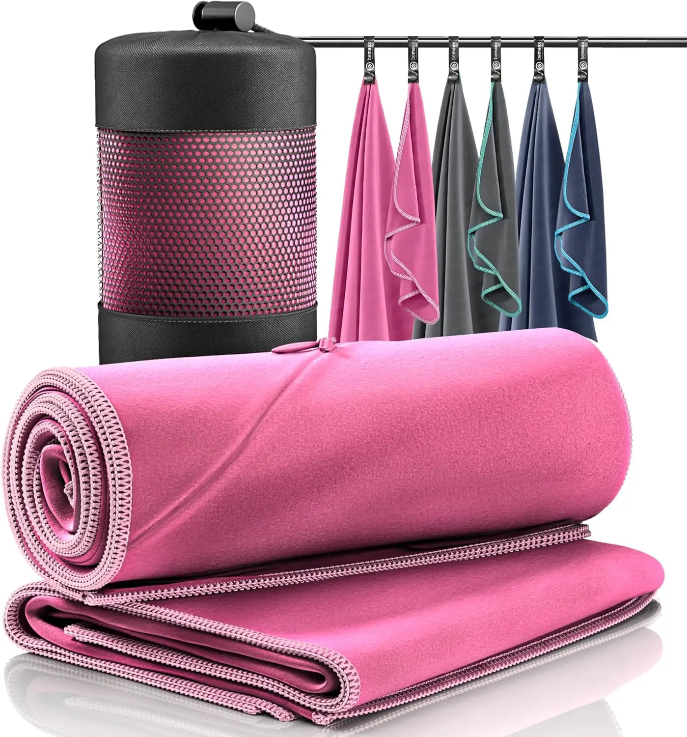 Microfibre towel set from bemaxx Microfibre towel set from bemaxx