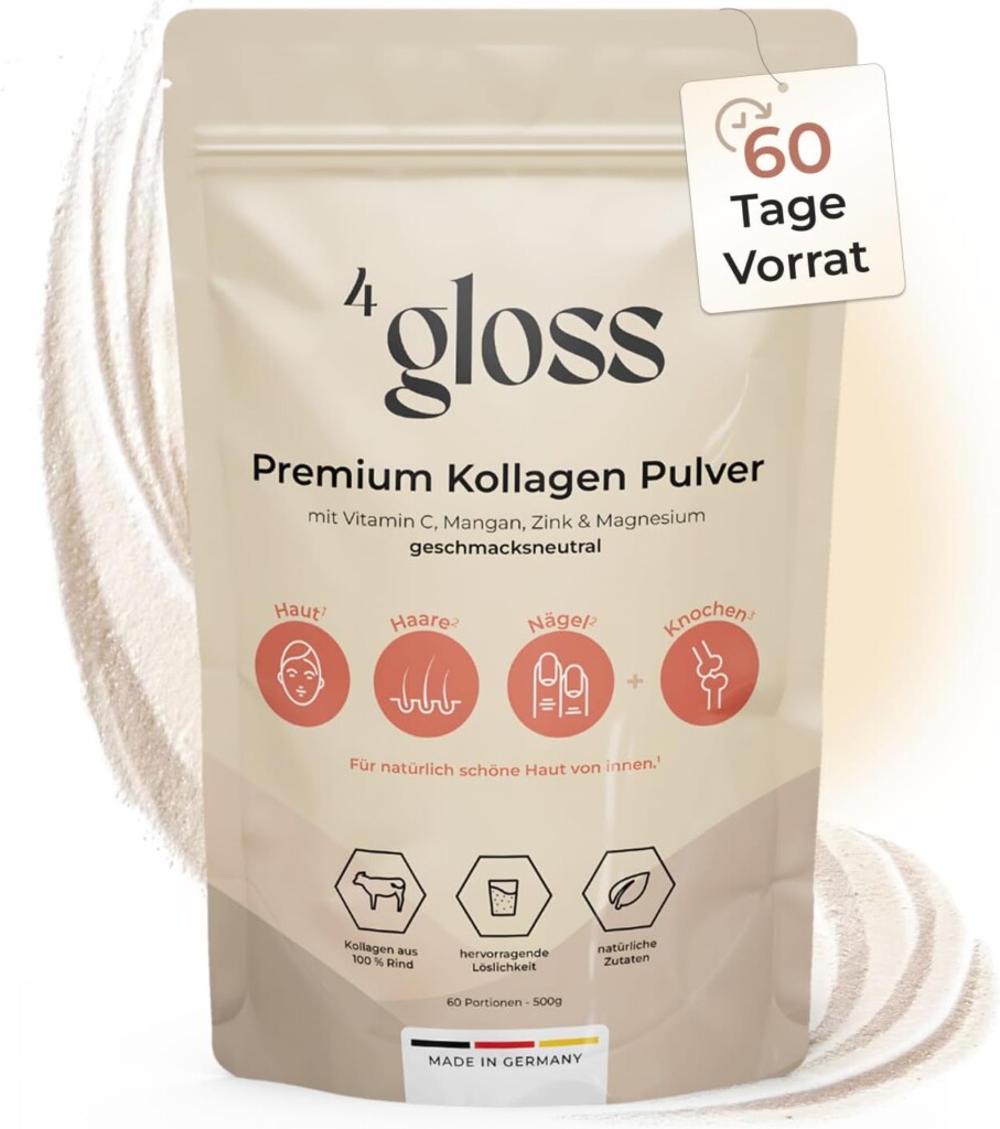 Premium collagen powder from 4gloss© Premium collagen powder from 4gloss©