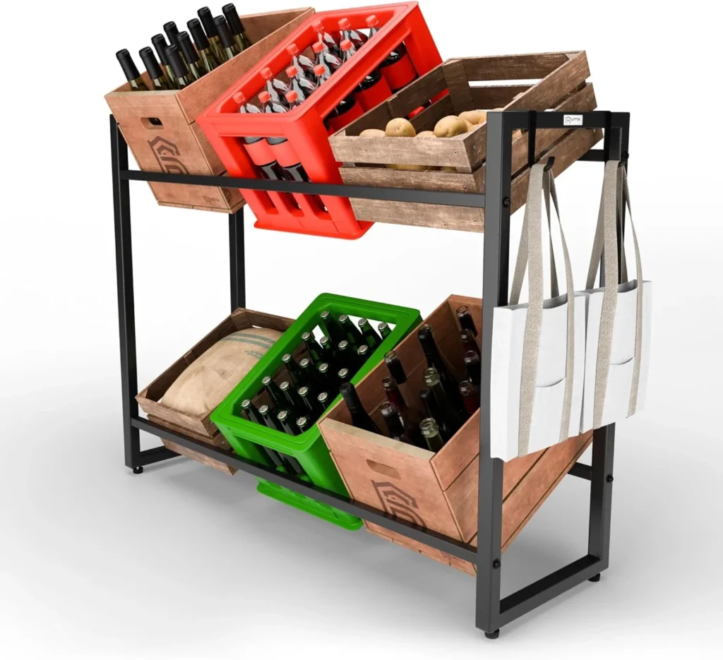 Rumy estante para cajas de bebidas