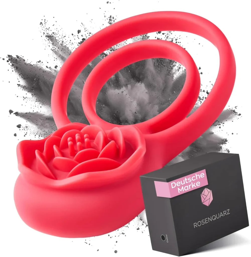 Anillo para el pene eléctrico premium ROSENQUARZ®