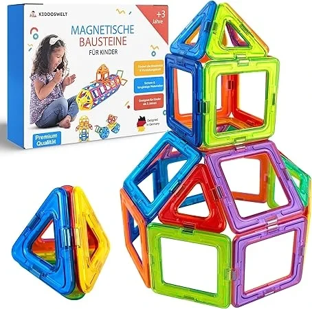 Magnetyczne klocki dla dzieci KIDDOSWELT