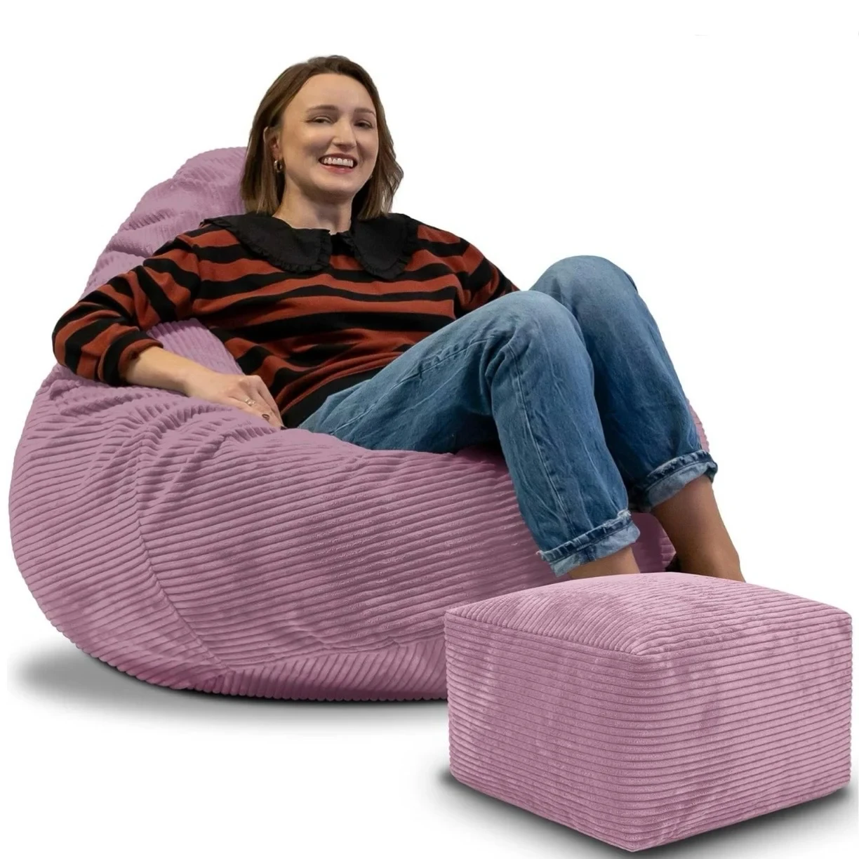 Sitzsack mit Hocker im Test 2025