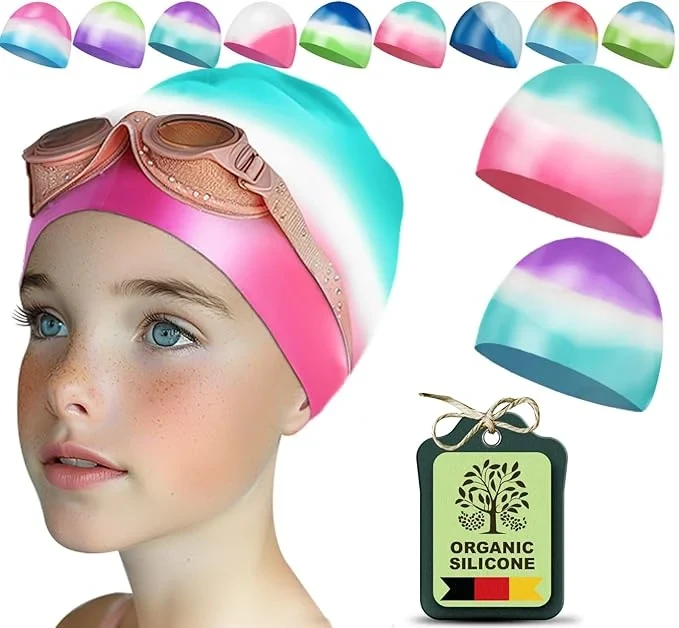 juclise – Gorro de natación de silicona