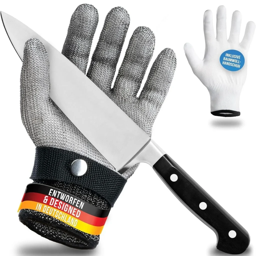 LAUTERSCHUTZ cut protection gloves stainless steel