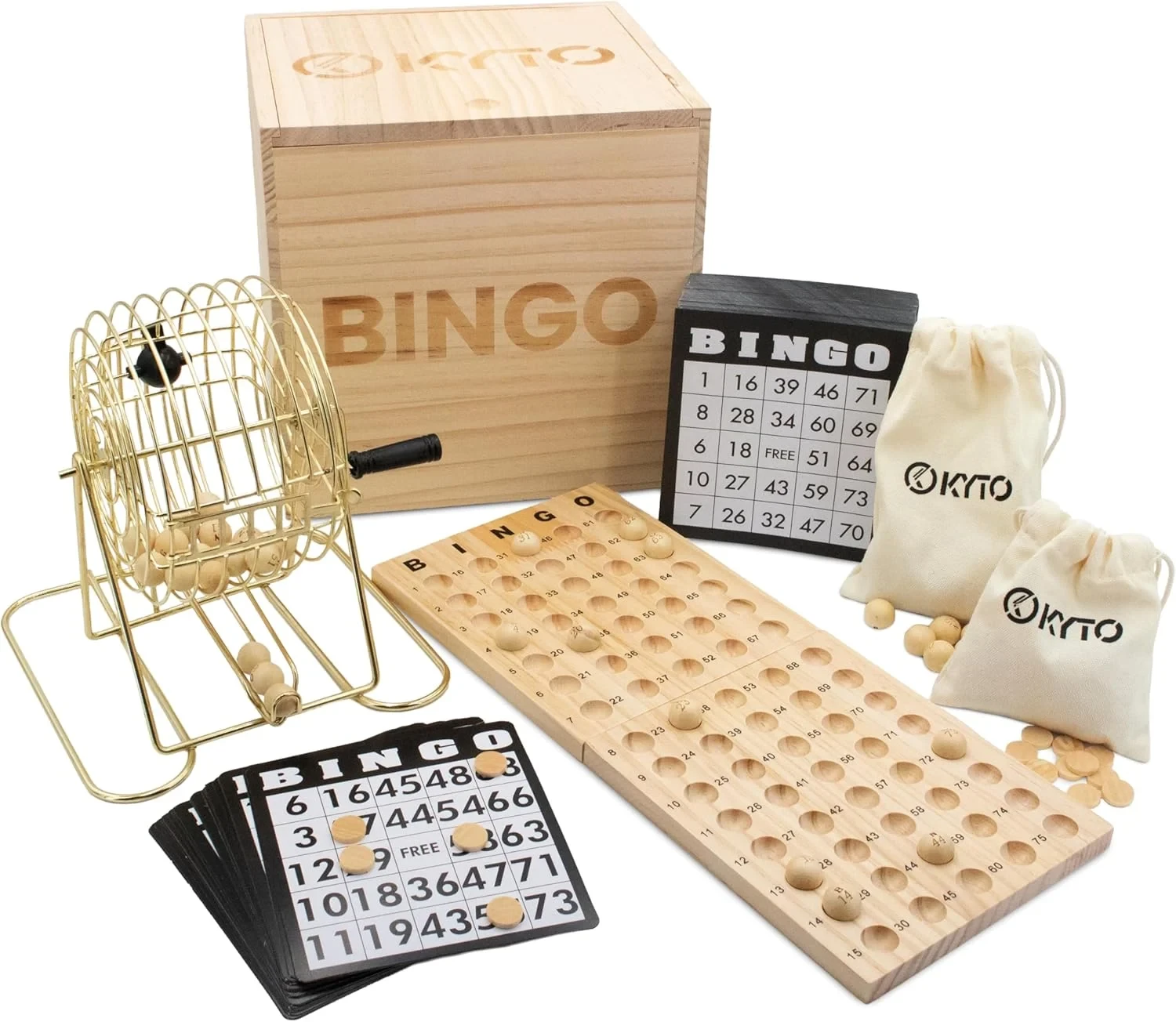 Kyto Bingo Deluxe Premium Holz