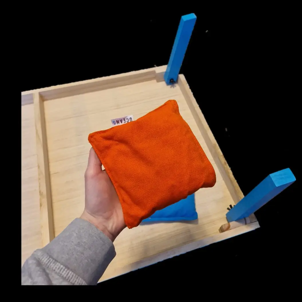 Cornhole Pro Set
Unterseite + Bag