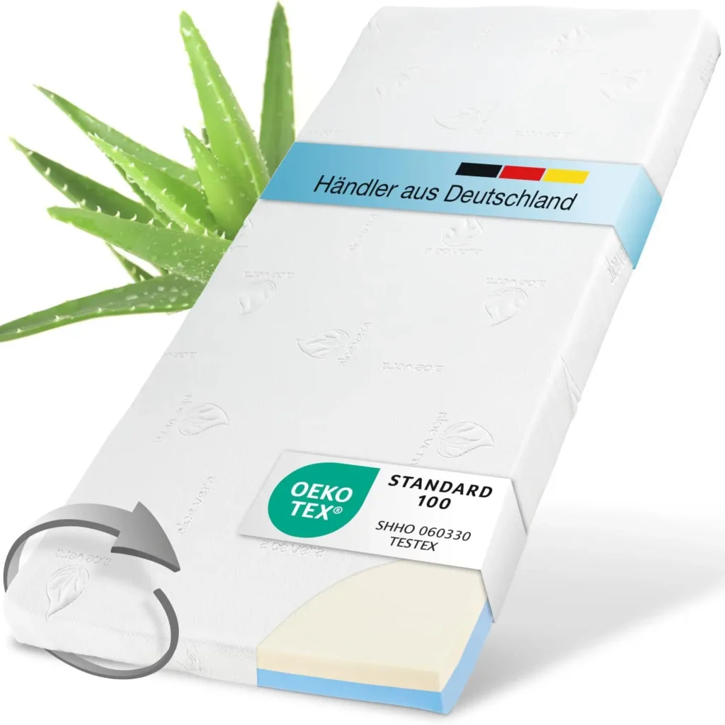 Visko-Gelschaum Matratzen-Wendeauflage von maxVitalis