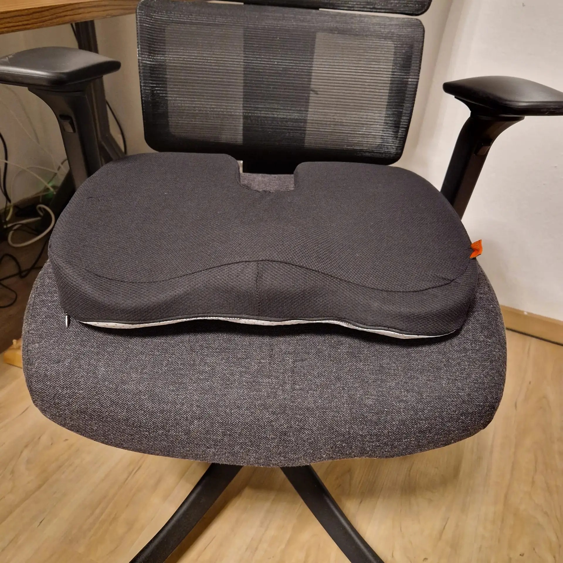 Ergonomisches Sitzkissen
im Praxistest