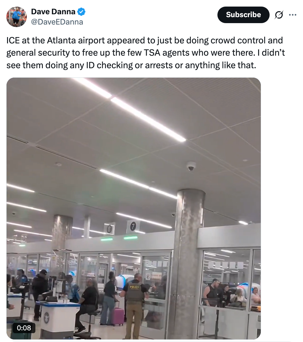 ICE Deploys to Airports Amid DHS Funding Standoff