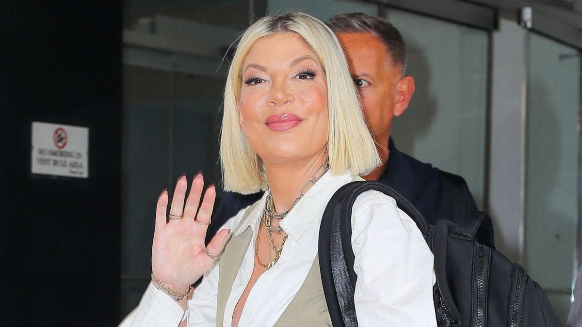 Tori Spelling Hospitalized After Temecula Collision