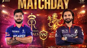 Битва за лидерство: Royal Challengers Bengaluru против Rajasthan Royals в IPL 2026