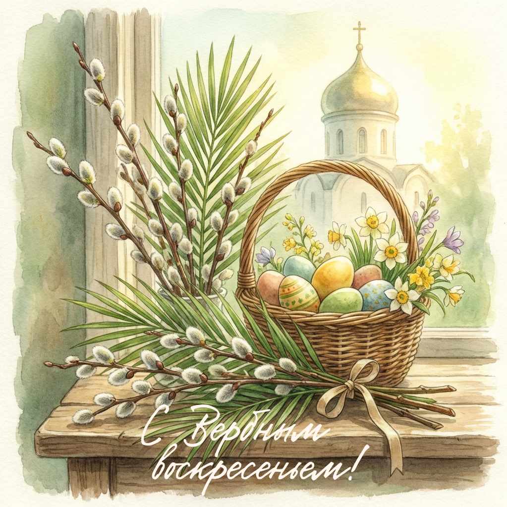 Почему запрос «открытки с вербным воскресеньем бесплатно» сейчас в тренде