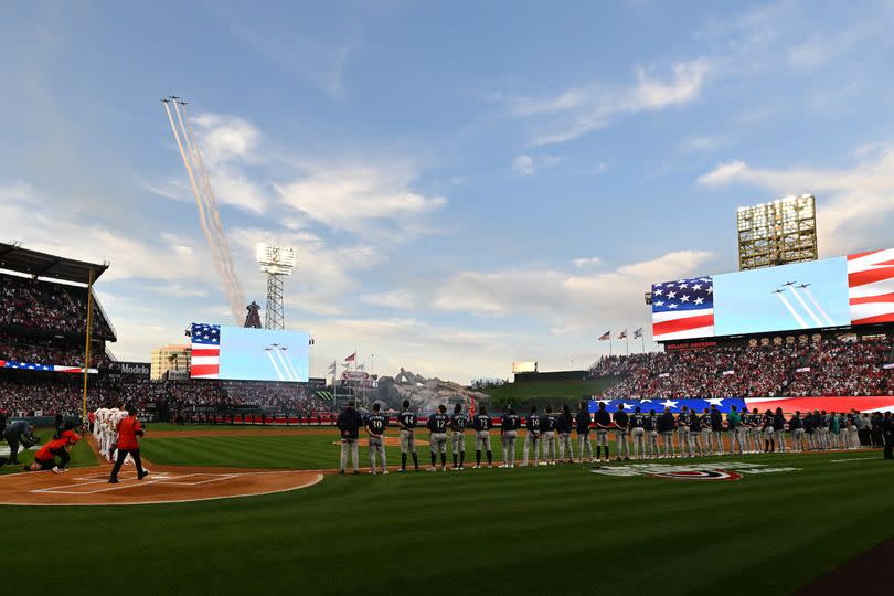 When the Anthem Meets the Flyover: What the Angels’ Opening Day Flub Reveals About Modern Sports Production