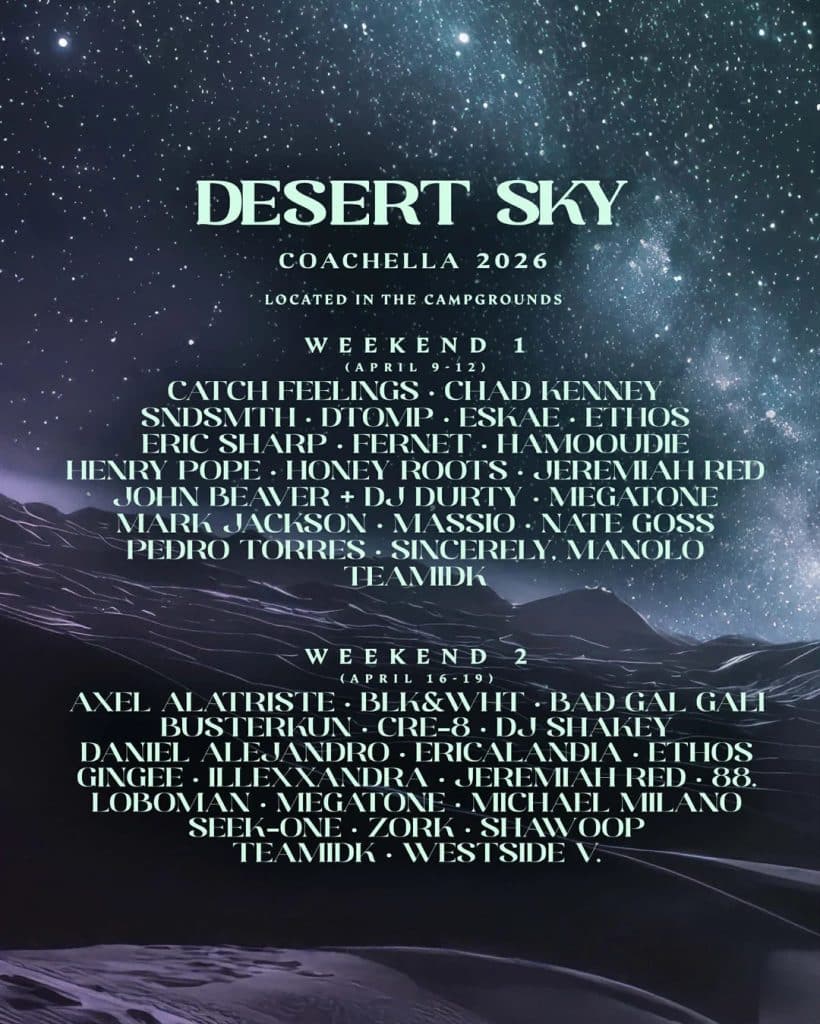 Coachella 2026 Schedule Mirrors Shifting Music Industry Landscape