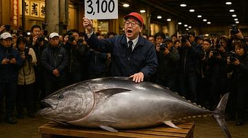 Удача в море и на звёздах: рекордный тунец и астрологический подъем