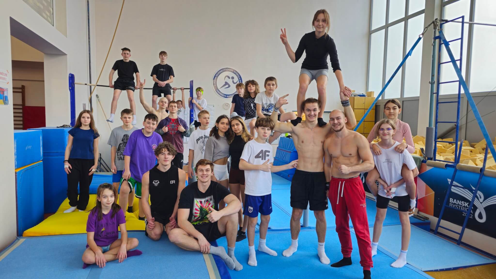 Výlet z krúžku do gymnastickej haly 🏆🔥