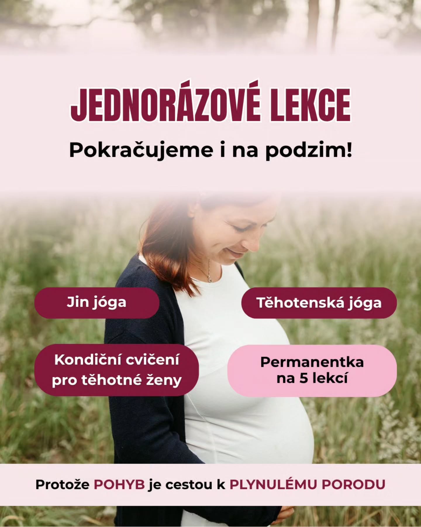 Chcete cvičit, ale nechcete se vázat na celý kurz? Flexibilní jednorázové lekce u nás s létem nekonč...