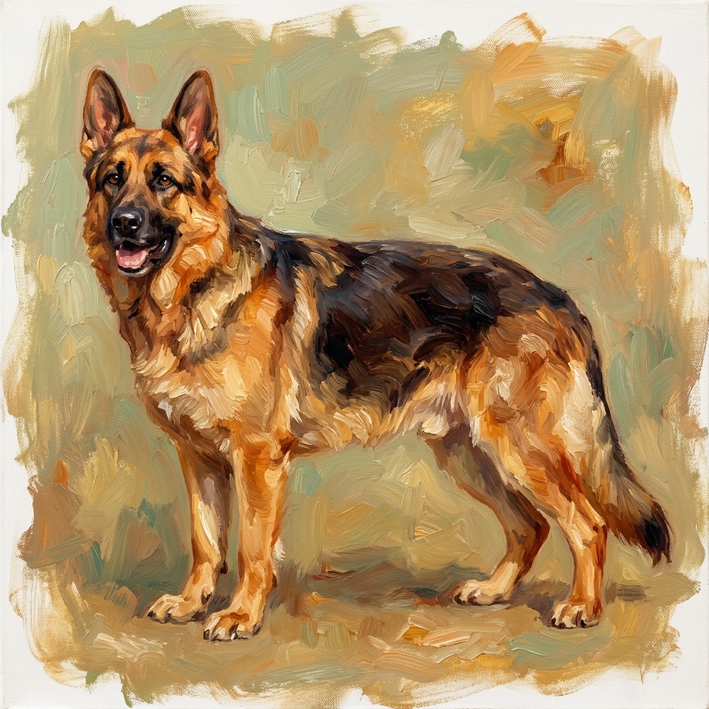 Impressionist Oil style example