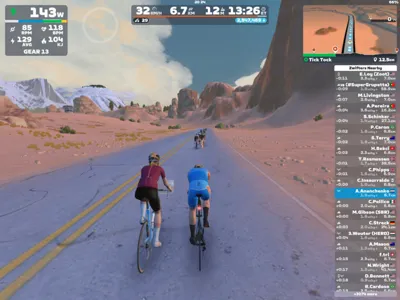 Zwift - Tick Tock in Watopia