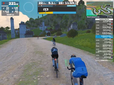 Zwift - Beach Island Loop in Watopia