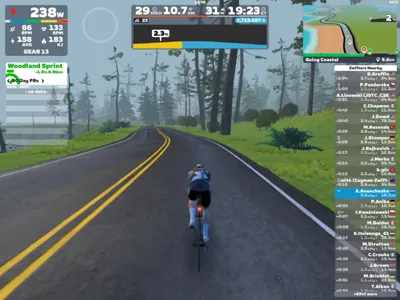 Zwift - Going Coastal in Watopia