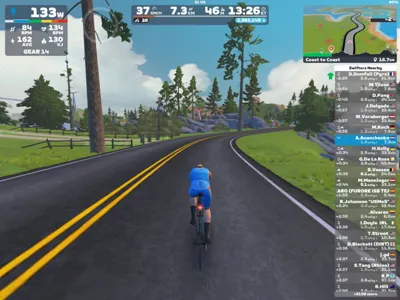 Zwift - Coast to Coast in Watopia