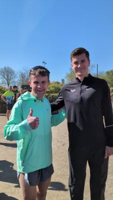 run with Jakob ingebrigtsen