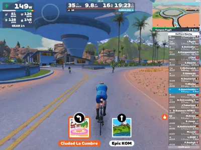 Zwift - Tempus Fugit in Watopia