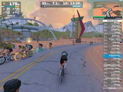 Zwift - Going Coastal in Watopia