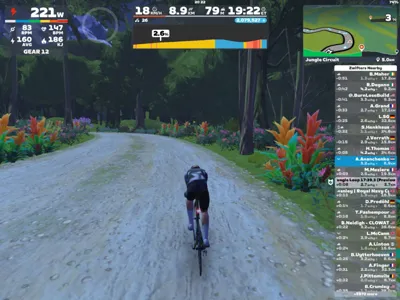 Zwift - Jungle Circuit in Watopia