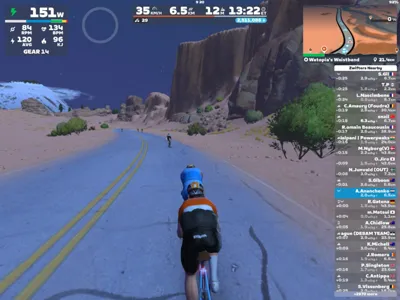 Zwift - Watopia's Waistband in Watopia