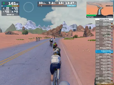 Zwift - Tick Tock in Watopia
