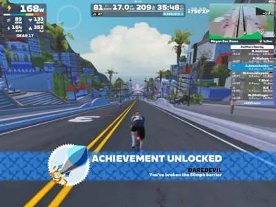 Zwift - Mayan San Remo in Watopia