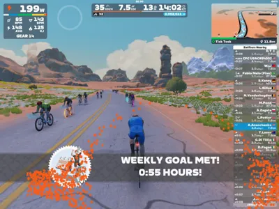 Zwift - Tick Tock in Watopia