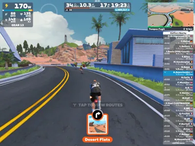 Zwift - Tempus Fugit in Watopia
