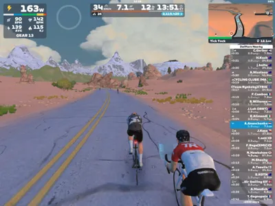 Zwift - Tick Tock in Watopia