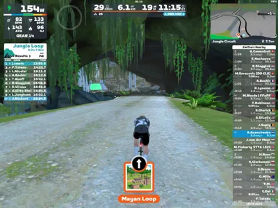 Zwift - Jungle Circuit in Watopia