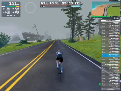 Zwift - Going Coastal in Watopia