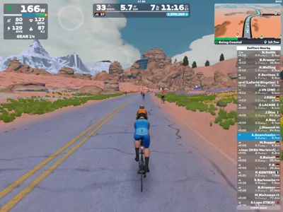 Zwift - Going Coastal in Watopia