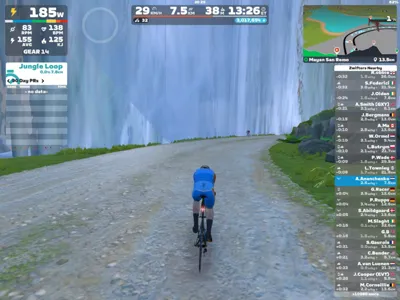 Zwift - Mayan San Remo in Watopia