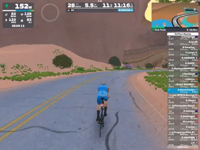 Zwift - Tick Tock in Watopia