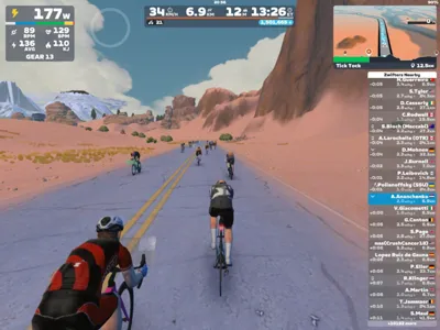 Zwift - Tick Tock in Watopia
