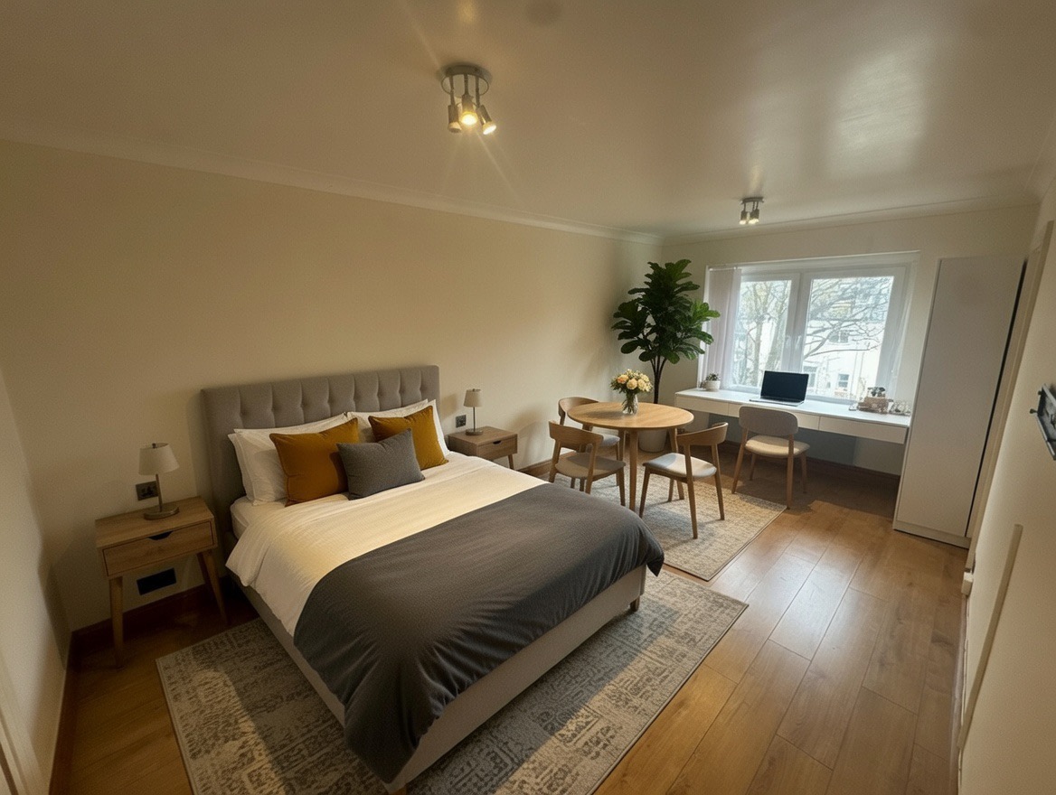 1 bedroom Studio flat To Let