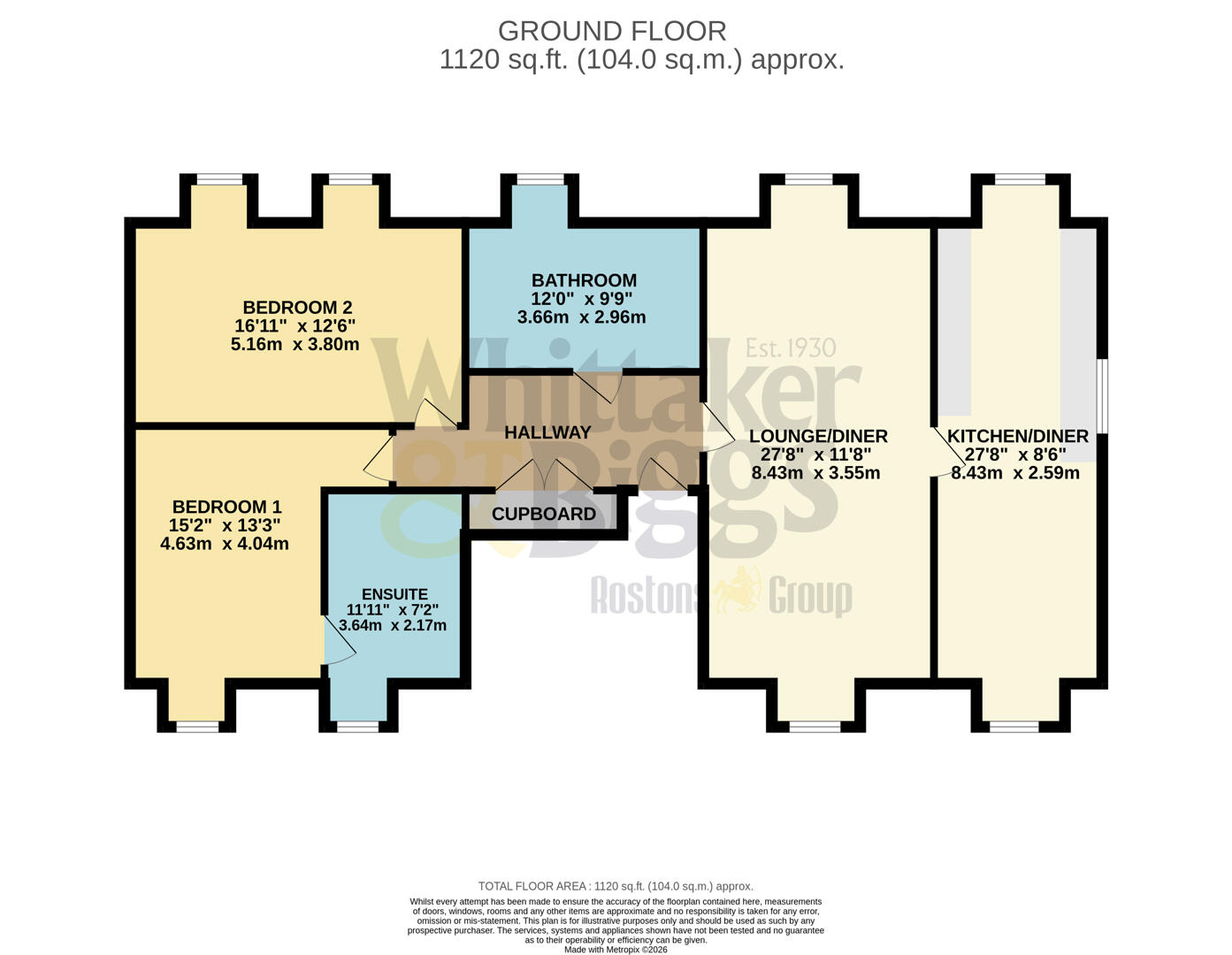2 bedroom Block of Apartments Under Offer